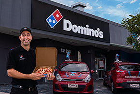 Mandatory Work Experience - Franchisee in front of store